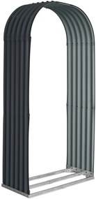 Cutie din lemn SUN OVAL 103x40x200cm