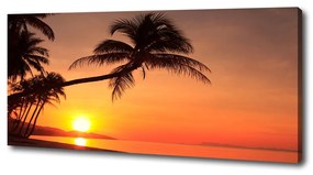 Imprimare tablou canvas Sunset beach