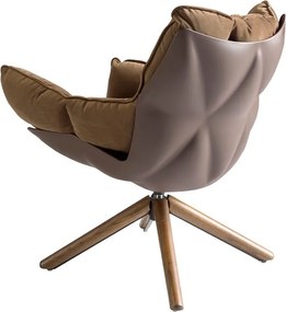 Fotoliu pivotant modern ultra confortabil Brown