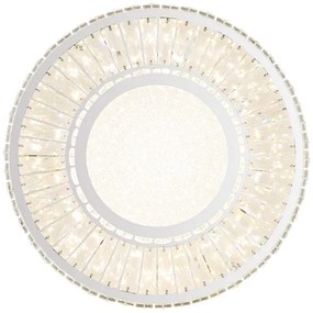 Plafonieră LED dimabilă Globo 67162-50D MUCKY 50W/230V d. 50 cm + telecomandă