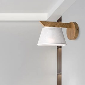 Aplică Brilagi ANTHONY 1xE14/40W/230V stejar/alb