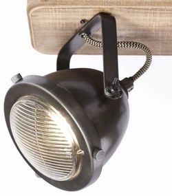 Brilliant - Spot CARMEN WOOD 3xGU10/5W/230V maro