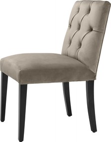 Scaun design elegant LUX Atena, catifea gri 113840 HZ