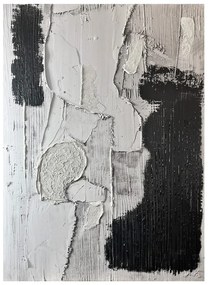 Tablou cu detalii pictate manual 70x100 cm Touch – Styler