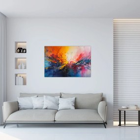 Tablou - Abstracție de culoare (90x60 cm)