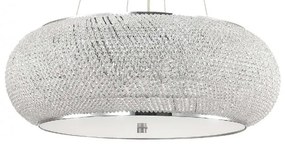 Lustra suspendata design elegant PASHA SP14 CROMO