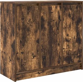 vidaXL Bufetă Stejar afumat 85x34x76 cm Lemn prelucrat