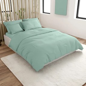 Lenjerie de pat din bumbac LUX mentol hoteliera cu buzunar Dimensiune lenjerie de pat: 70 x 90 cm | 140 x 200 cm