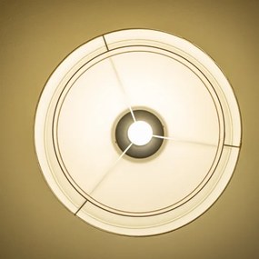 Brilagi - Plafonieră aplicată LED CERIA, 1xE27/40W/230V, Ø 50 cm, alb/bej