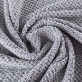 Set de 2 prosoape de baie din frotir MODENA gri 70 x 140 cm