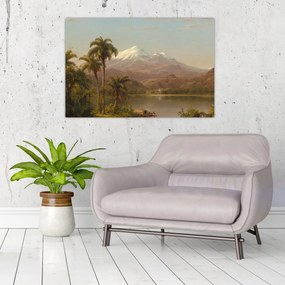 Tablou - Frederic Edwin Church, Tamaca Palms, reproducere (90x60 cm)