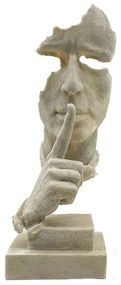 Statueta silence, rasina,nisipiu, 28cm
