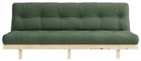 Canapea variabilă Karup Design Lean Raw Olive Green