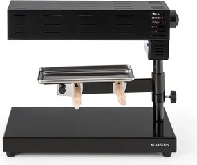 Klarstein Appenzell 2G tradițional raclett 600 W în picioare de metal, negru