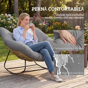 Outsunny terasă cuib rotund | Aosom Romania