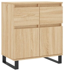 vidaXL Servantă, stejar sonoma, 60x35x70 cm, lemn prelucrat