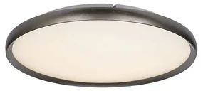 Plafoniera LED CCT, diametru 40cm, alama cafenie, ZB-25187