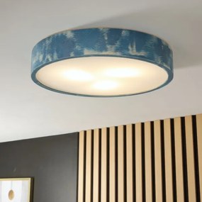 Brilagi - Plafonieră PINO 3xE27/15W/230V pin/albastru Ø 47,5 cm