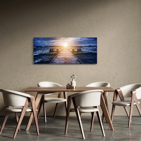 Tablou cu mol însorit (120x50 cm)