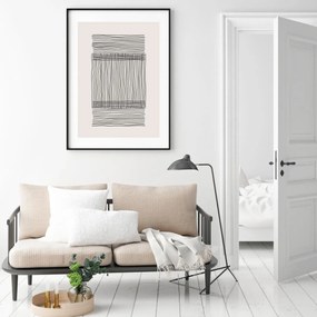 Poster - Abstracție pictată (A4)