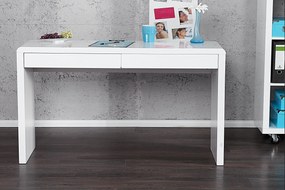 Birou alb 120cm Sensation Desk High Gloss