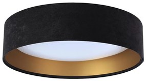 LED Plafonieră GALAXY 1xLED/24W/230V negru/auriu