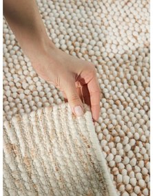 Covor bej țesut manual din amestesc de lână 120x180 cm Peas – Villeroy&amp;Boch