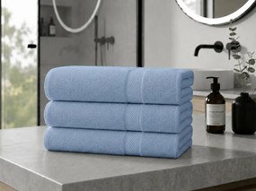Prosop CLARYSSE ELEGANCE 60x110 cm albastru, 100% bumbac