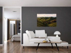 Tablou - Priveliște spre dealurile din Thailanda (90x60 cm)