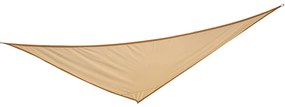 Outsunny Tendone parasole triangolare, Beige, 6x6x6m