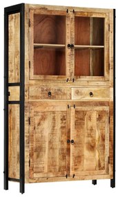 247446 vidaXL Dulap înalt, 100x40x175 cm, lemn masiv de mango
