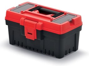 Cutie pentru scule 26,9 x 17,7 x 15,5 cm, organizatoare, rosu