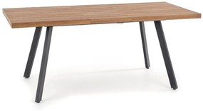 Set masa extensibila Berlin L160-220 cm + 4 scaune K336 ratan natural