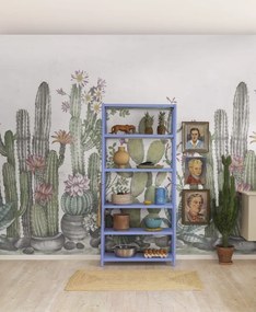 Tapet Playfull Cactus, Ivory, Rebel Walls