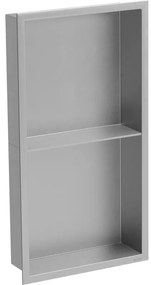 Mexen X-Wall-R raft încastrat cu flanșă și raft 60 x 30 cm, inox - 1910603010S