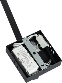 Plafoniera neagra 300 cm incluzând LED cu 3 trepte de luminozitate reglabilă - Annuschka