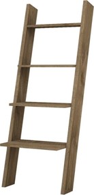 Biblioteca / etajera carti , Solid Homs, nuc, 150 cm x 56 cm x 30 cm, PAL