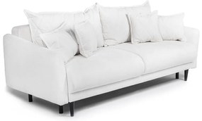 Canapea albă extensibilă 215 cm Bjork – Bonami Selection