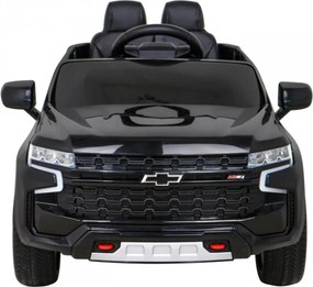 Masinuta Electrica cu acumulator pentru copii NOVOKIDS™ Chevrolet Tahoe SUV, Roti din Cauciuc EVA, Max 25 kg , Usi cu deschidere , 3 Viteze, Lungime