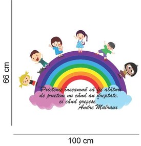 Sticker perete Prietenie
