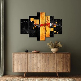 Tablou abstract - Dansatoare (150x105 cm)