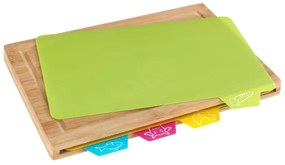 WENKO 53064100 - Tocător 32,5 x 22,5 cm maro/multicolor