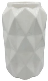 Vaza ceramica MICHELLE, Alb, 20cm