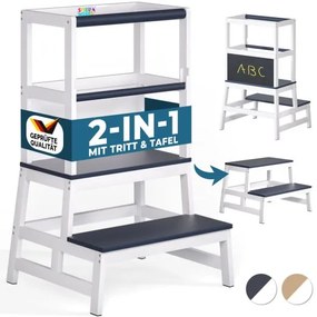 Deuba Turnul de invatare pentru copii Hambar 93x56x49cm - antracit