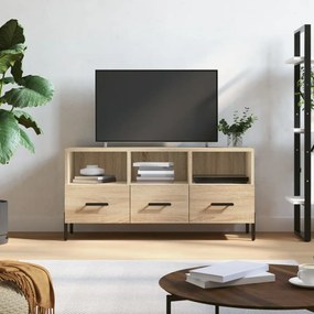 vidaXL Dulap TV stejar sonoma, 102x36x50 cm, lemn prelucrat