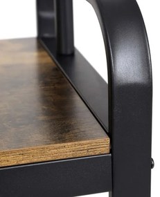 Cuier de podea NAVOR, maro/negru