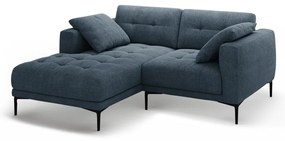 Colțar albastru închis (cu colț pe partea stângă/cu șezlong) Bemy – Micadoni