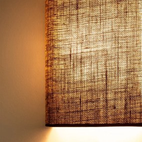 Brilagi - Aplică de perete LED BOHO STYLE 1xE27/15W/230V maro