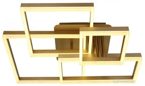 Lustra LED Cu Telecomanda, Elit's Esn 5197-4gF, 184w, Gold