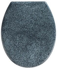 Capac WC din granit Wenko Premium Ottana, 45,2 x 37,6 cm,